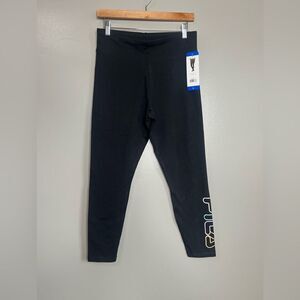 Fila color block ankle leggings large activewear athletic‎ sporty gym athleisure
